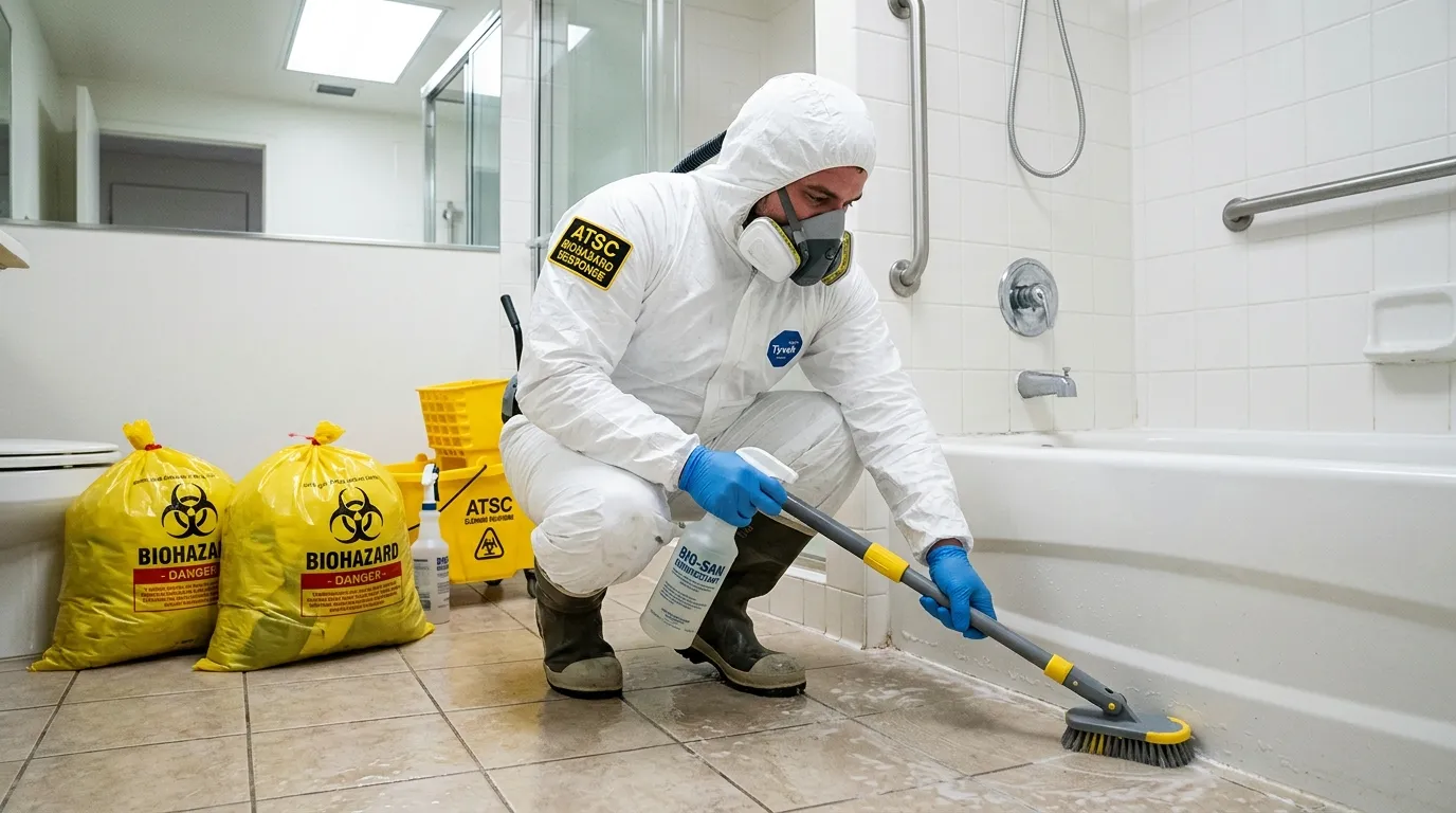 Decontamination equipment deployed for Blood Cleanup in Sun Lakes